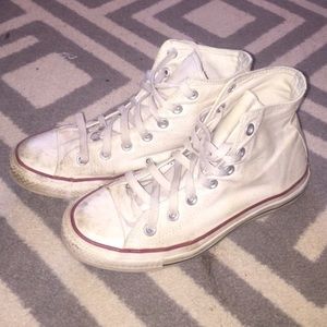 White high top converse